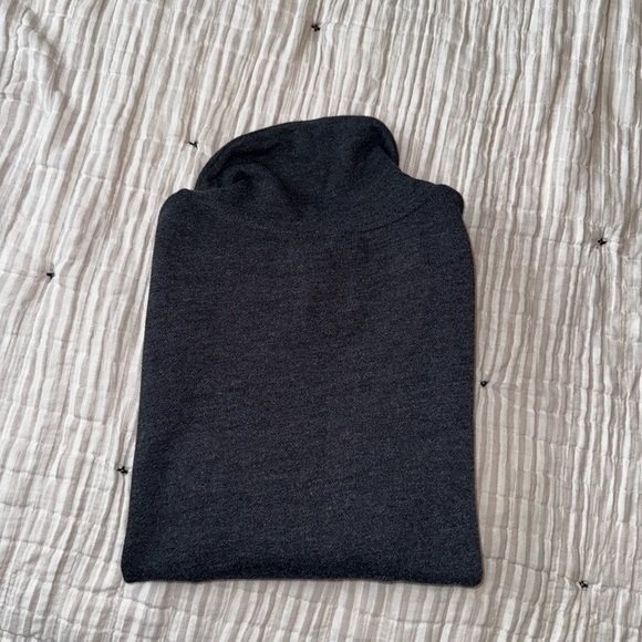 Cat & Jack Gray Collared Dress Sweater with Button Closure Size 8/10 Boys - Picture 4 of 4